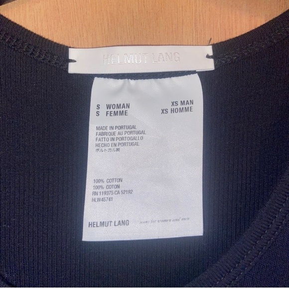 Helmut Lang PAINTED RIB MASC TANK DRESS - Picture 10 of 12
